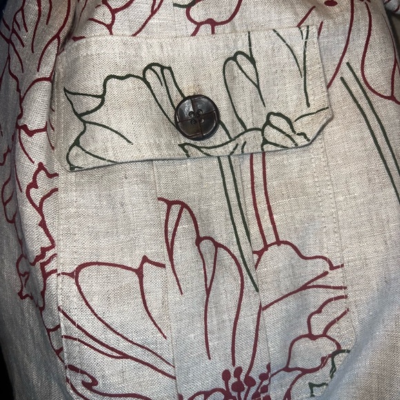 Vintage Carrie Hutton Linen Blazer Size 8 - Picture 8 of 8